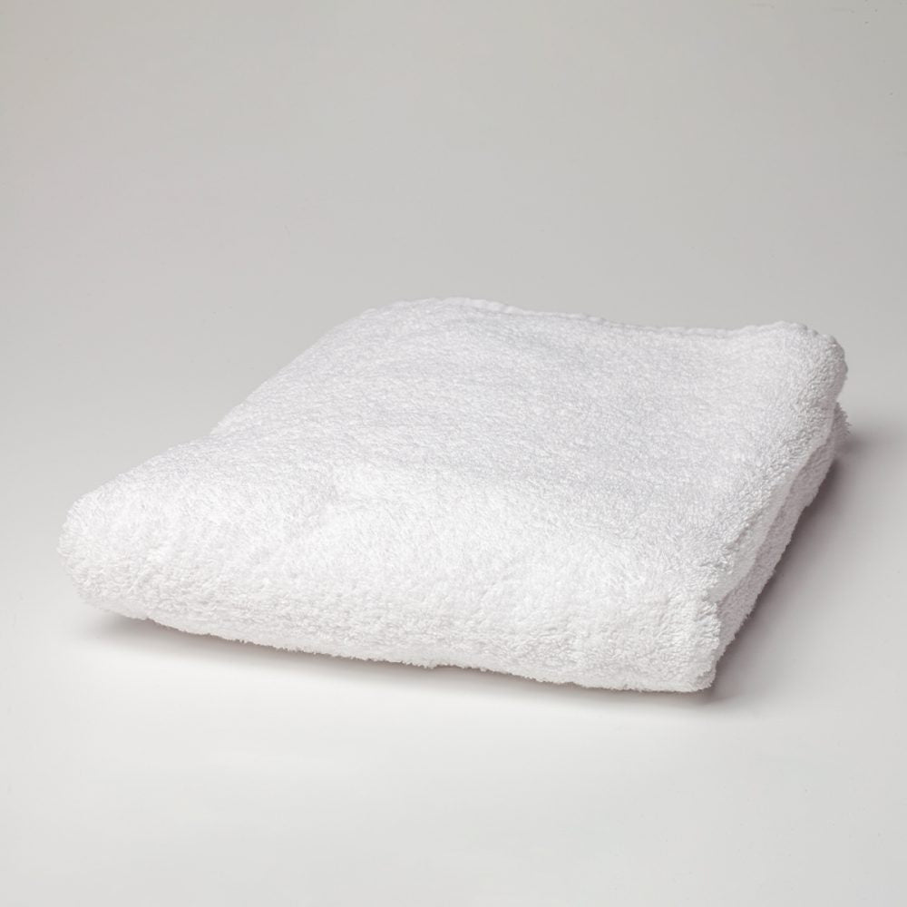 Weavers Cardiff Towelling Spa Towel - White (5 Pack)