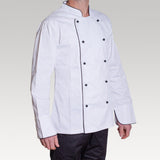 Chef Jacket - Piped White (3XL)