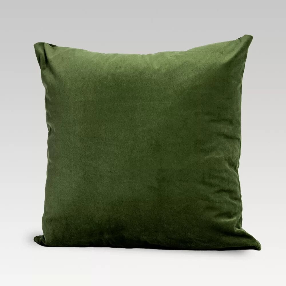 Cushion Cover - Dreamticket Verve Velvet Fern Square (50cm)