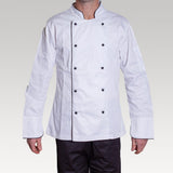 Chef Jacket - Piped White (4XL)