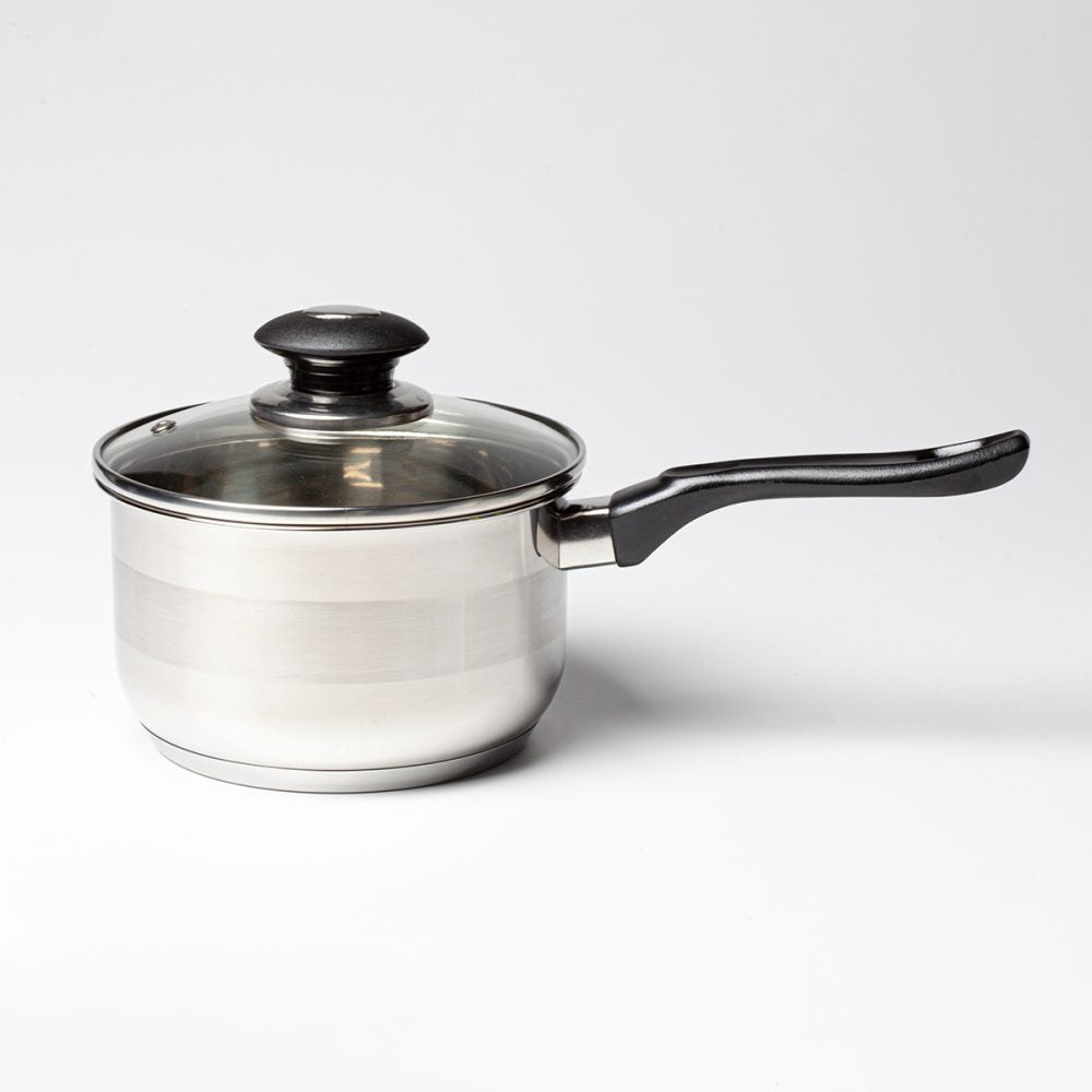 Stainless Steel Saucepan Set (3Pcs)