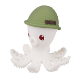 Octopus Teething Toy - Grass Green - Mombella