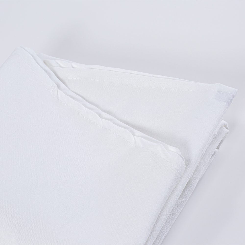Caress Tablecloth - White - 280cm Round