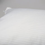 DreamTicket Sateen Stripe Flat Pillow Protector - King (10 Pack)