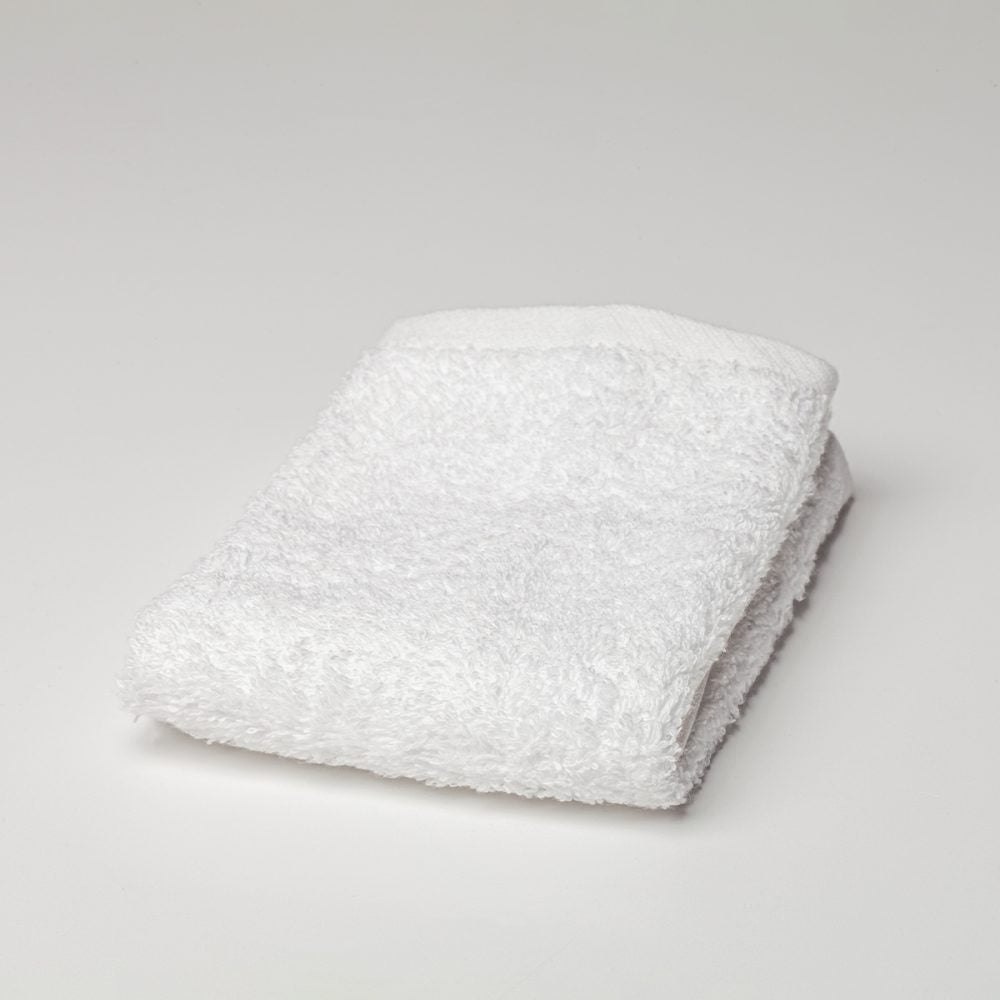 Hand Towel - Weavers Monarch Towelling (White)