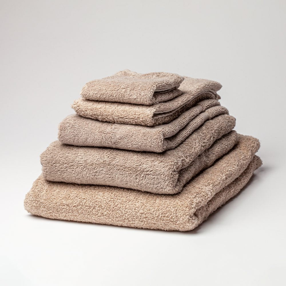 Bath Towel - Weavers Cardiff Towelling (Mocha)