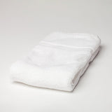 Bath Towel - Weavers Cardiff Towelling (White)
