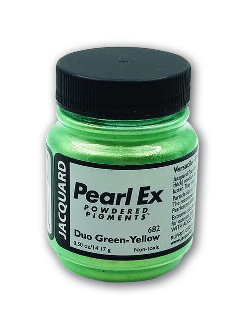 PEARL EX Powdered Pigment - JACQUARD DUO GREEN YELLOW 682 (14g)