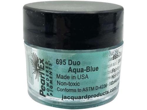 PEARL EX Powdered Pigment - JACQUARD DUO AQUA BLUE 695 (3g)