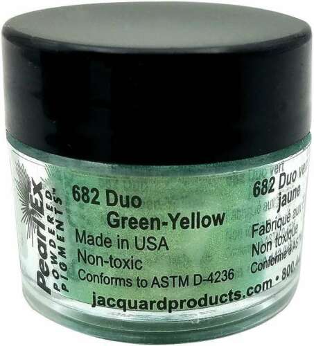 PEARL EX Powdered Pigment - JACQUARD DUO GREEN YELLOW 682 (3g)