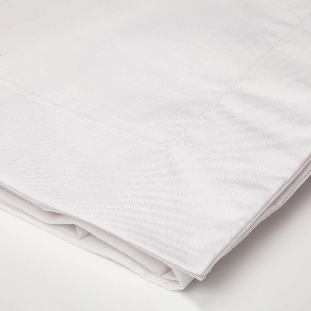 Lodge Pillow Slip - Weavers Premium Super King (White)