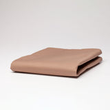 Weavers 220TC Premium Sheeting Fitted Taupe - Short Skirt Single