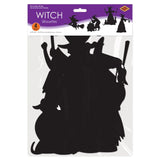 Beistle Witch Silhouettes - Pack of 4