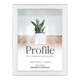 Profile - Eternal White Metal Photo Frame - 5x7in (13x18cm)