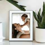 Profile - Eternal White Metal Photo Frame - 5x7in (13x18cm)