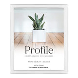 Profile - Eternal White Metal Photo Frame - 6x8in (15x20cm)