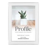 Profile - Eternal White Metal Photo Frame - 8x10in (20x25cm)