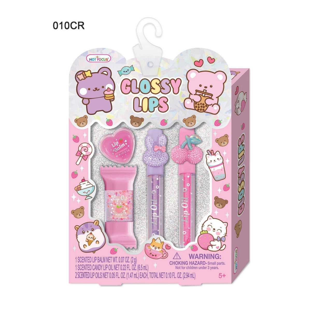 Kids Lip Balm & Lip Oil Set - Bunny