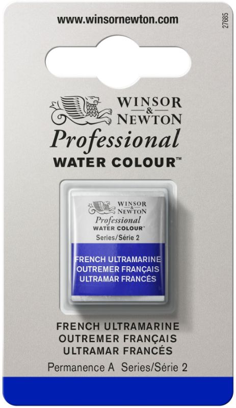 WINSOR & NEWTON PROFESSIONAL WATERCOLOUR HALF PAN Cobalt Turquoise Lt 191 S4