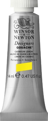Winsor & Newton Designers' Gouache Colour 14ml - Jet Black (335)