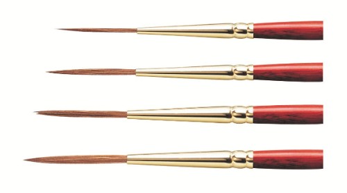 Winsor & Newton Sceptre Gold II Brushes Series 303 Calligraphy - Size 0