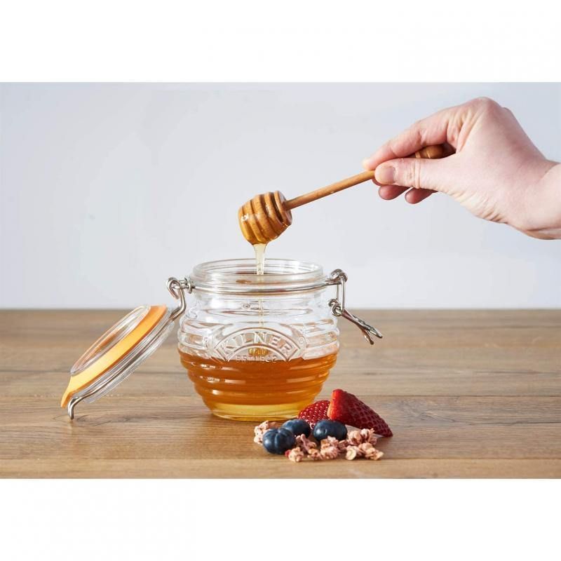 Kilner Honey Pot And Spoon 400ml