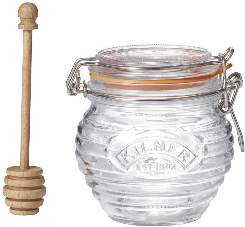 Kilner Honey Pot And Spoon 400ml