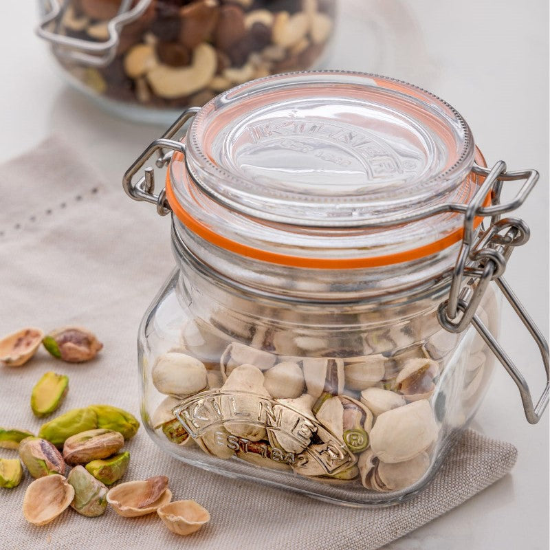 Square Clip Top Jar - Kilner (250ml)