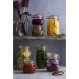 Kilner Square Clip Top Jar Glass