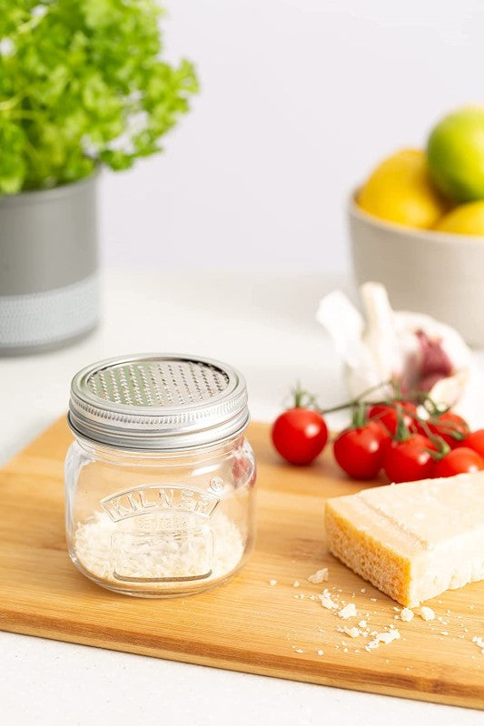 Fine Grater Storage Jar - Kilner (250ml)