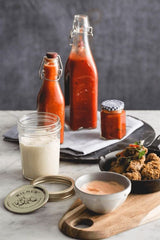 Kilner Square Clip Top Bottle Glass 550ml