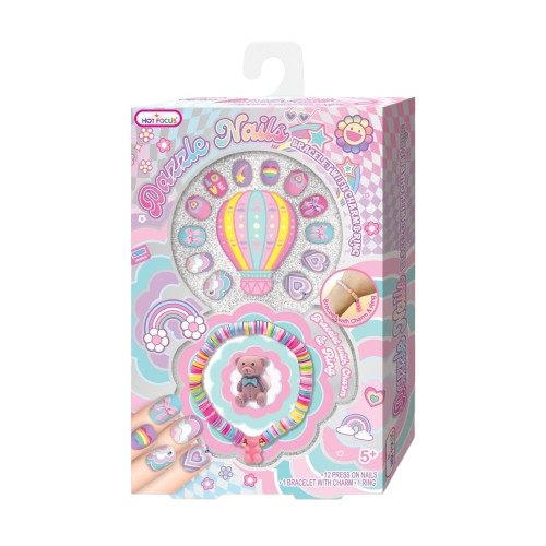 Dazzle Nails Bracelet - Teddy Bear