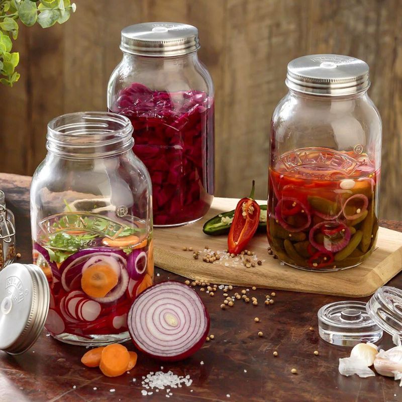 Kilner Fermentation Jar Set Of 2 Clear