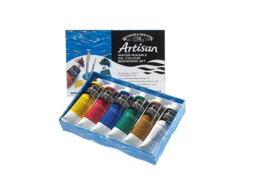 Winsor & Newton Artisan Water Mixable Oil Colour Sets - Beginners Set