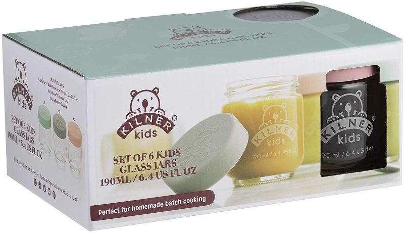 Kilner Kids Jar Set Of 6 190ml