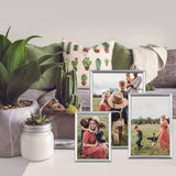 Profile - Habitat Silver Metal Photo Frame - 3.5x5in (9x13cm)