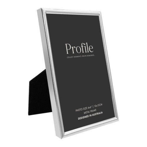 Profile - Habitat Silver Metal Photo Frame - 3.5x5in (9x13cm)