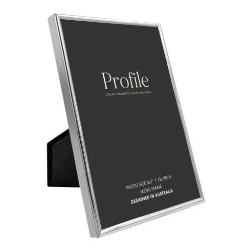 Profile - Habitat Silver Metal Photo Frame - 3.5x5in (9x13cm)