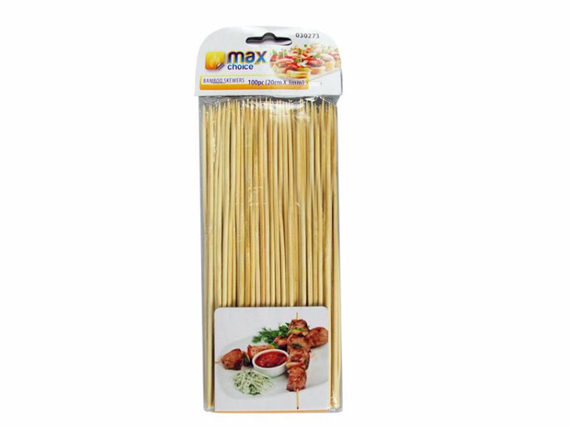 Bamboo Skewers - 200mm (2400pcs)