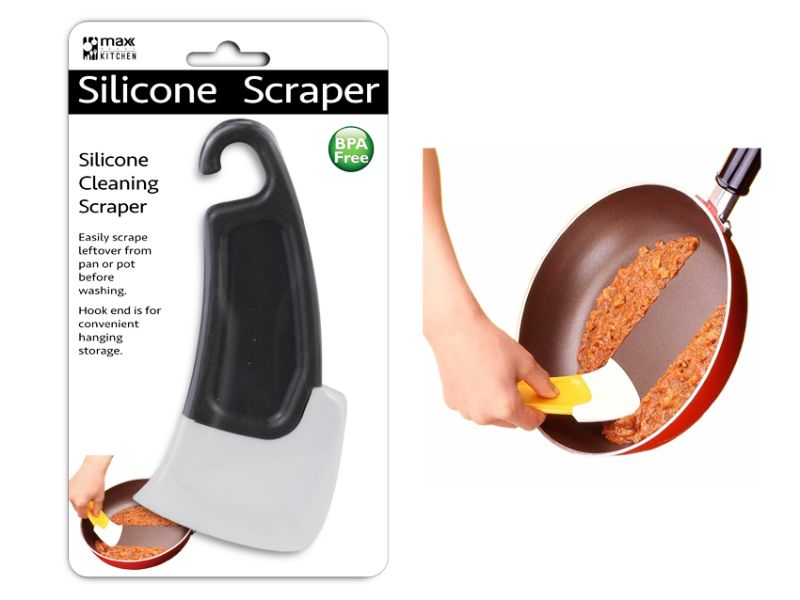 Cleaning Scraper - Silicone 15.5cm (24 Units)