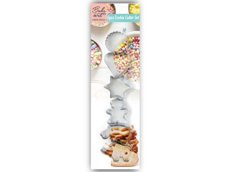 Cookie Cutter Set - Bake Art 6's (24 Sets)