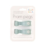 Pram Peg 2pk - Steel Blue - All4Ella