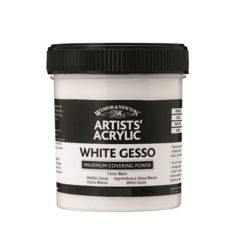 Winsor & Newton Artists' Acrylic Gesso - White Gesso 225ml