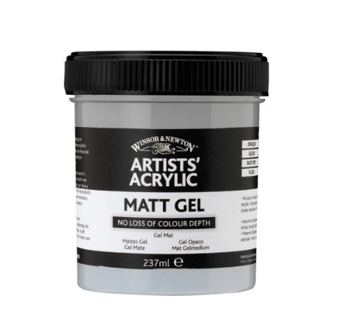 Winsor & Newton Artists' Acrylic Gel Mediums - Matt Gel 237ml