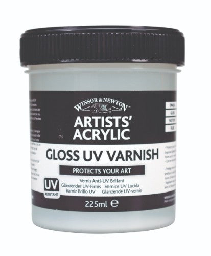 Winsor & Newton Artists' Acrylic Varnishes - Gloss UV Varnish 225ml