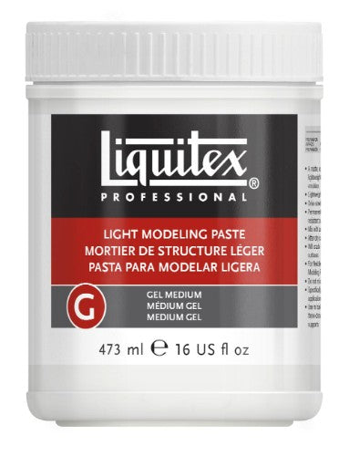 Liquitex Light Modelling Paste Gel Mediums - 473ml