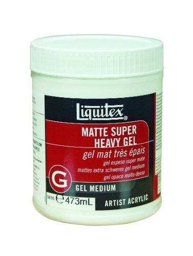 Liquitex Matte Super Heavy Gel Mediums  - 473ml
