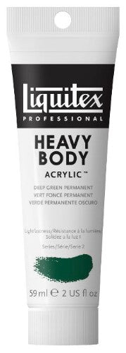 Liquitex Heavy Body Acrylic 59ml - Green Deep Permanent (350)
