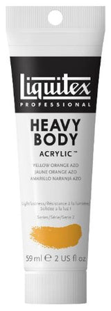 Liquitex Heavy Body Acrylic 59ml - Yellow Orange Azo (414)