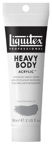 Liquitex Heavy Body Acrylic 59ml - Iridescent Bright Silver (236)